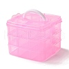 Rectangle Portable PP Plastic Detachable Storage Box CON-D007-02D-2