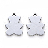 Tarnish Resistant 304 Stainless Steel Pendants STAS-N092-15-2
