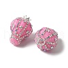 Opaque Acrylic Rhinestone Beads OACR-S048-03B-2