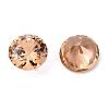 Cubic Zirconia Charms ZIRC-N033-C-06-4