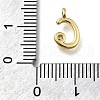 Brass Micro Pave Cubic Zirconia Pendants KK-B132-12G-C-3