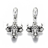 Tibetan Style Alloy European Dangle Charms MPDL-N039-013-1