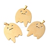 Ion Plating(IP) Halloween 304 Stainless Steel Pendants STAS-R122-15G-1