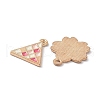 Alloy Enamel Pendant ENAM-XCP0001-12-3