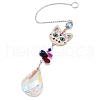 Alloy Hanging Ornaments HJEW-Q012-06F-3