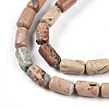 Natural Shoushan Stone Beads Strands G-N346-01A-07-4