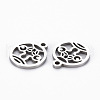 Non-Tarnish 201 Stainless Steel Charms STAS-Q240-070P-2