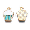 Alloy Enamel Pendants ENAM-S121-127E-2