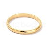 2mm Polished Plain Dome Finger Ring for Girl Women RJEW-C012-05F-G-1