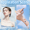 SUNNYCLUE Transparent Glass Beads GLAA-SC0002-52-5