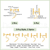 HOBBIESAY Iron Chain Extender IFIN-HY0001-04G-2