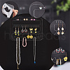 Acrylic Wall Mounted Earring Display Stands EDIS-WH0016-039A-3