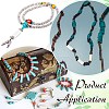 ARRICRAFT 120Pcs Synthetic Turquoise Beads Strands G-AR0006-17A-5