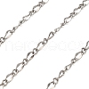 304 Stainless Steel Twisted Dapped Chains CHS-A016-29P-A-1