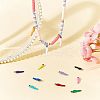 Unicraftale 12Pcs 12 Colors Ion Plating(IP) 304 Stainless Steel Pendants STAS-UN0032-93-3