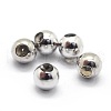 Anti-Tarnish Rhodium Plated 925 Sterling Silver Beads STER-I016-106B-P-1