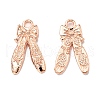 Tibetan Style Alloy Pendants TIBE-Q070-16RG-NR-1