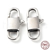 925 Thailand Sterling Silver Lobster Claw Clasps STER-D003-16P-3