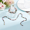 GOMAKERER 2 Strands Natural Tourmaline Beads Strands G-GO0001-58-4