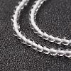 Natural Quartz Crystal Bead Strand G-G680-23-3