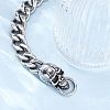 201 Stainless Steel Curb Chain Bracelets BJEW-B078-157P-5