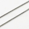 Herringbone Chain Necklace for Men NJEW-F027-16-1mm-2