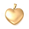 304 Stainless Steel Pendants STAS-H200-01G-15-1