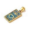 304 Stainless Steel Pendants STAS-C100-02C-G-2