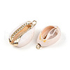 Cowrie Shell Pendants SSHEL-S258-01A-2