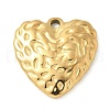304 Stainless Steel Pendants STAS-I322-11G-01-1