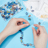 SUNNYCLUE 120Pcs 12 Style Electroplate Glass Beads EGLA-SC0001-18-3