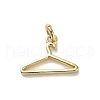 Brass Charms KK-H493-01G-12-1