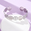 304 Stainless Steel Cuff Bangles BJEW-P355-01P-2