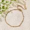 304 Stainless Steel Satellite Chains Bracelets for Women BJEW-Q051-01G-1