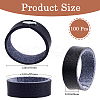 CRASPIRE 100Pcs Leather with Alloy Waist Belt Keeper Rings FIND-CP0002-45B-2
