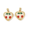 Brass Alloy Charms KK-R226-12G-1