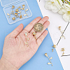 BENECREAT 12Pcs 2 Style Brass Pendants KK-BC0001-92-3