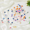 HOBBIESAY 100Pcs Glass Charms FIND-HY0001-41-4