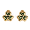 304 Stainless Steel Rhinestone Pendants STAS-L290-46G-1