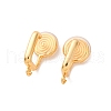 Brass Clip-on Earring Findings KK-K382-36G-1