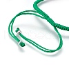 Nylon Cord Braided Bead Bracelets Making BJEW-F360-FP13-3