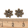 Alloy Spacer Beads TIBE-P003-13AB-2
