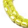 Electroplate Glass Beads Strands EGLA-D031-01I-3