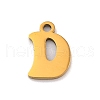 201 Stainless Steel Charms STAS-U016-01G-D-1