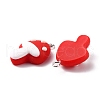 Autumn Theme Resin Pendants RESI-C002-10-3