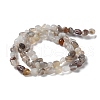 Natural Botswana Agate Beads Strands G-D081-A03-3