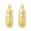Rack Plating Brass Pendants KK-B053-37G-1