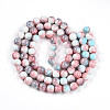 Baking Painted Glass Beads Strands X1-DGLA-N003-10mm-C03-3