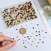 SOFPLATE 1000Pcs 10 Colors Baking Painted Pearlized Glass Imitation Pearl Round Beads HY-SP0001-01D-3