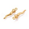 304 Stainless Steel Pendants STAS-T065-29G-2